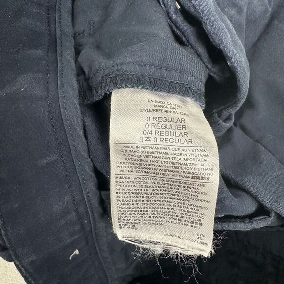 Gap Tailored Indigo Shorts size 0 - Picture 4 of 5